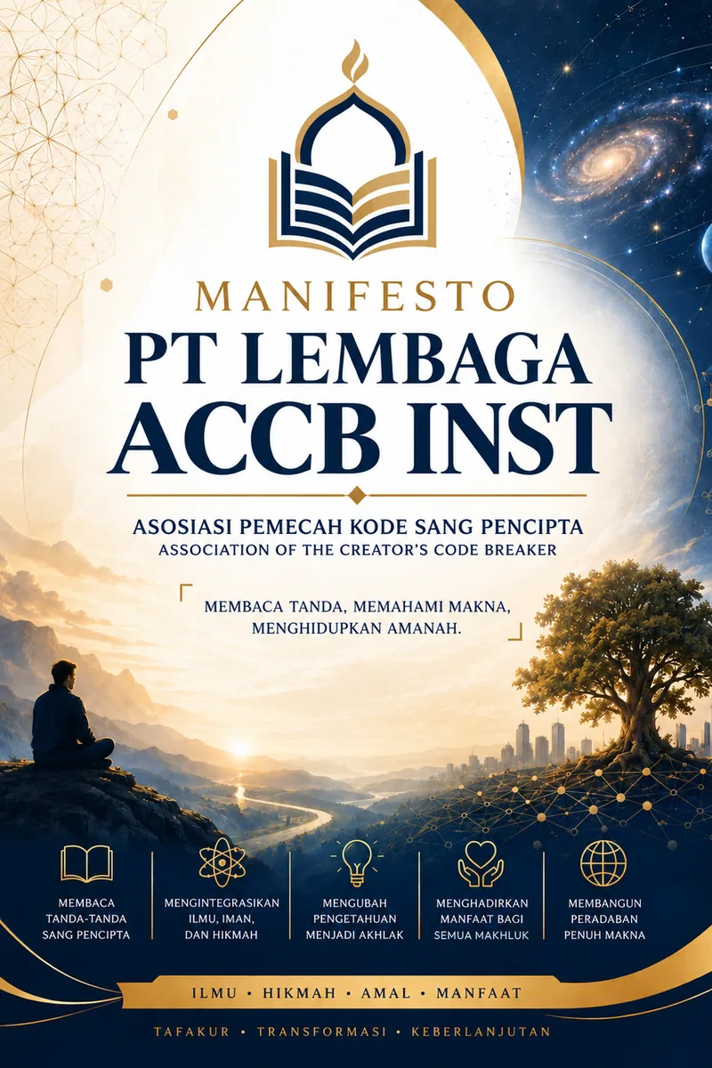 Sampul Manifesto PT LEMBAGA ACCB INST